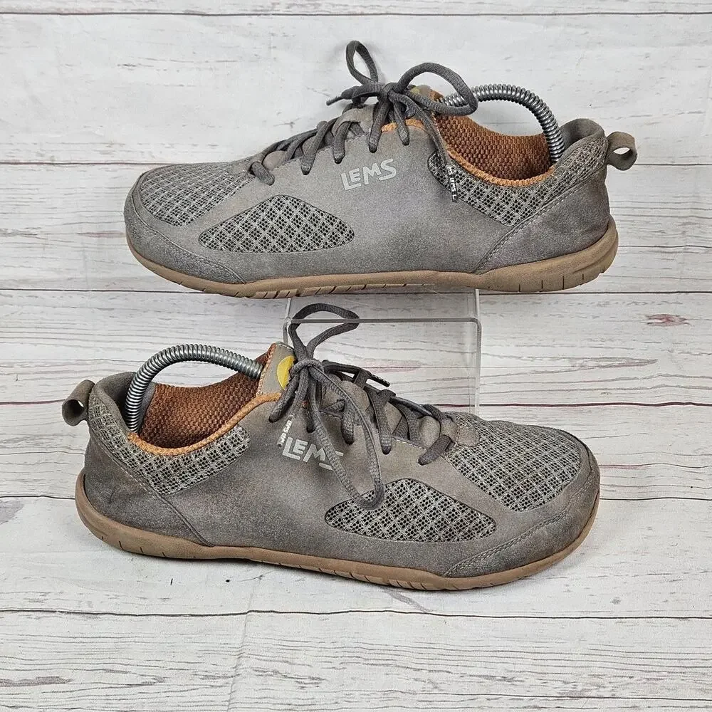 Lems Primal 2 Men's 9 Women's 10.5 Slate Gray Barefoot Minimalist Walking Shoes